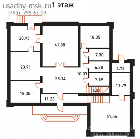 коттедж Новорижское шоссе